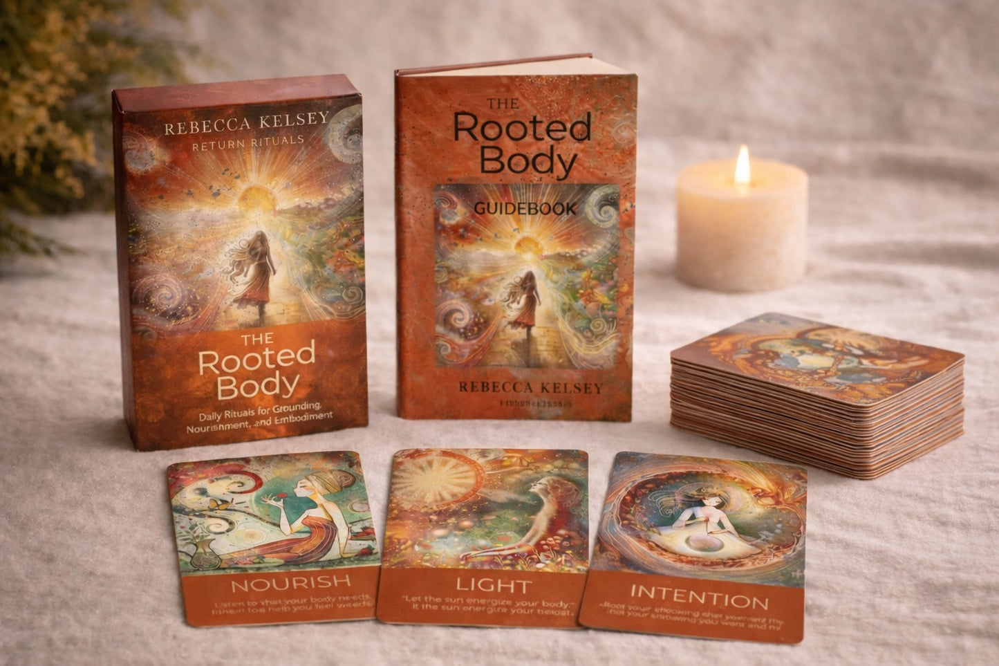 The Rooted Body Ritual Deck & Guidebook